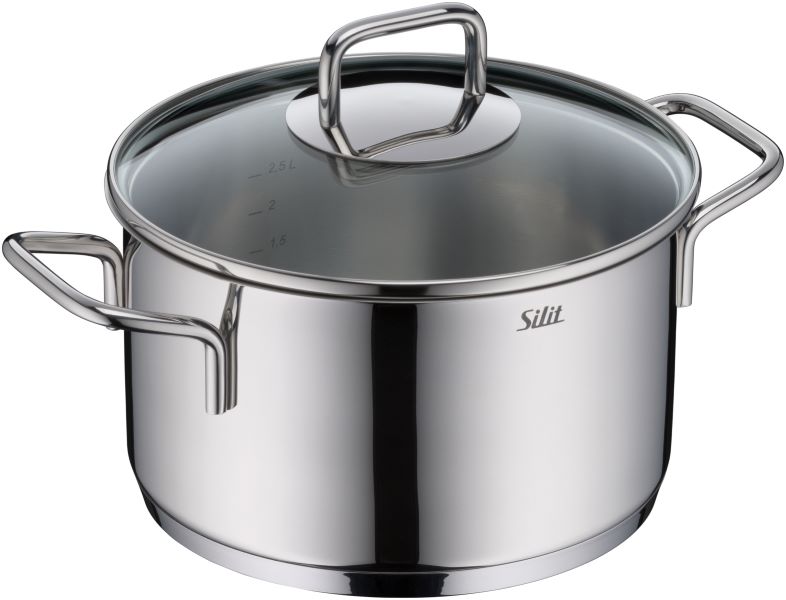 SILIT Extra Cook Kochtopf 20cm mit Glasdeckel