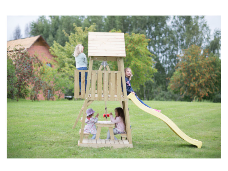 WENDI TOYS Spielturm GIRAFFE 340x280x270