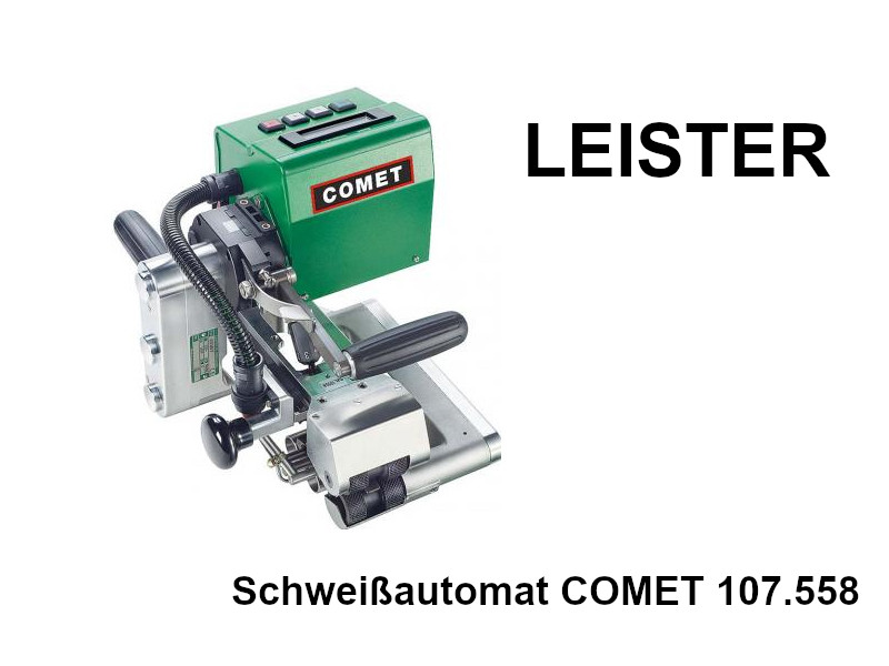 LEISTER Schweißautomat COMET mit Keil 50mm für PVC 107.558