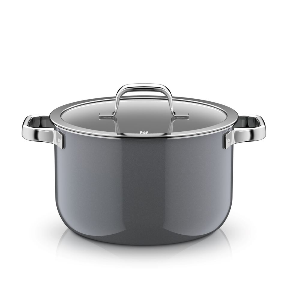 WMF Fusiontec Mineral Pro, Topf-Set, 4-teilig, Platinum