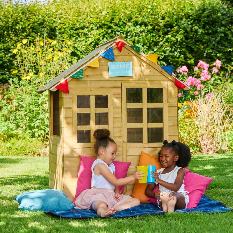 Zwerkules Kinder Spielhaus Holz, Holla