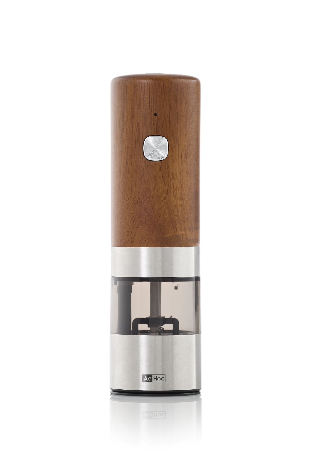 AdHoc i.Mill EP162 Elektrische Pfeffer- & Salzmühle USB-C 17 cm Akazienholz