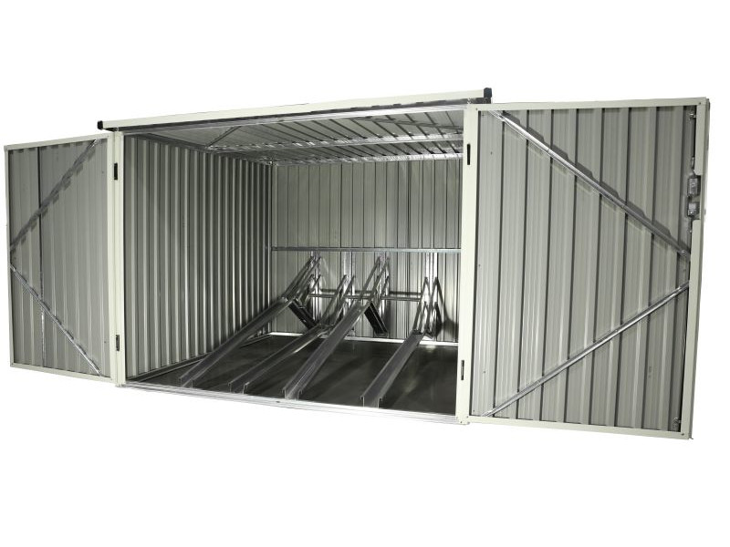 WESTMANN Fahrradgarage und Aufbewahrungsbox anthrazit