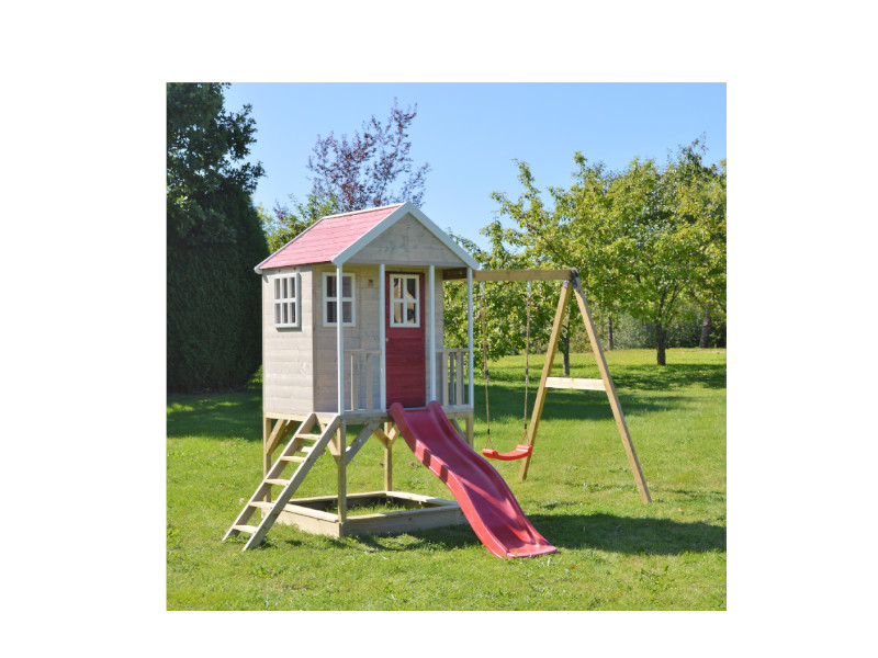 WENDI TOYS Spielhaus ALPAKA 350x290x242