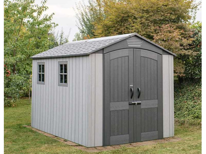 LIFETIME Gerätehaus Gartenhaus TERRA 344x204cm Kunststoff