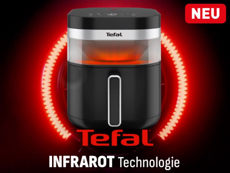 TEFAL Easy Fry Infrarot Heißluftfritteuse EY8328E0 