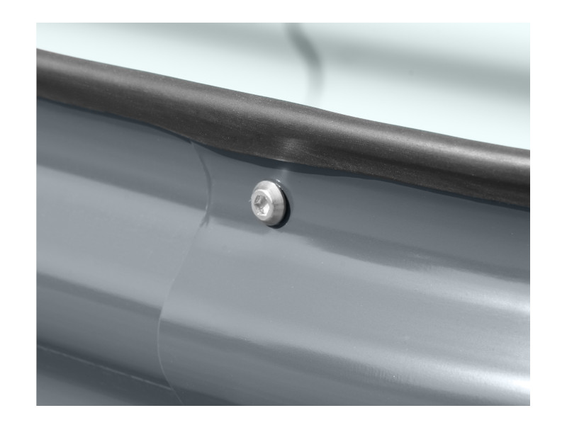 WESTMANN Hochbeet Metall L-Form 240x160x82 cm anthrazit