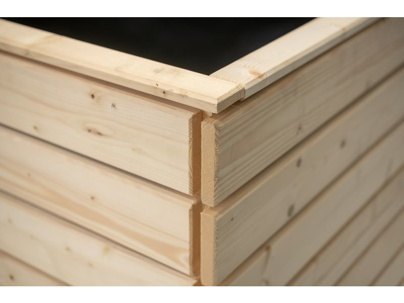 WESTMANN Hochbeet Fichte 160x70x90 cm natur