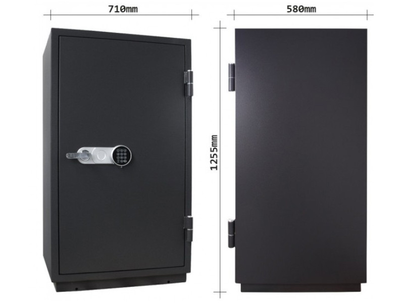 ROTTNER geprüfter Feuerschutztresor Sydney 120 elektronisch