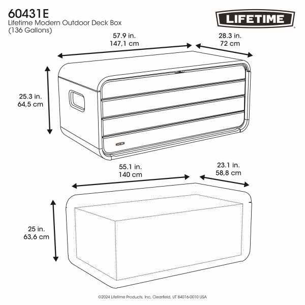 LIFETIME Premium Kissenbox 515 L