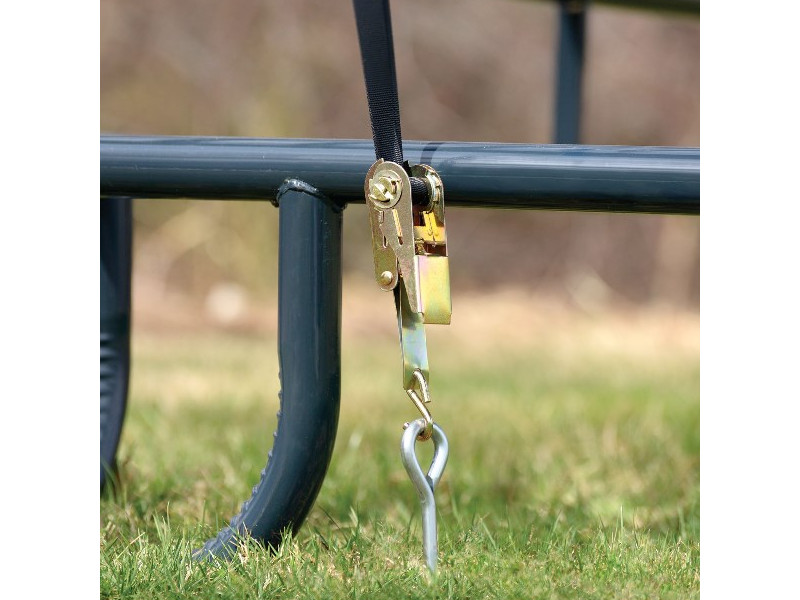 SHELTERLOGIC Weidezelt - Foliengarage Überdachung 13,7 m²