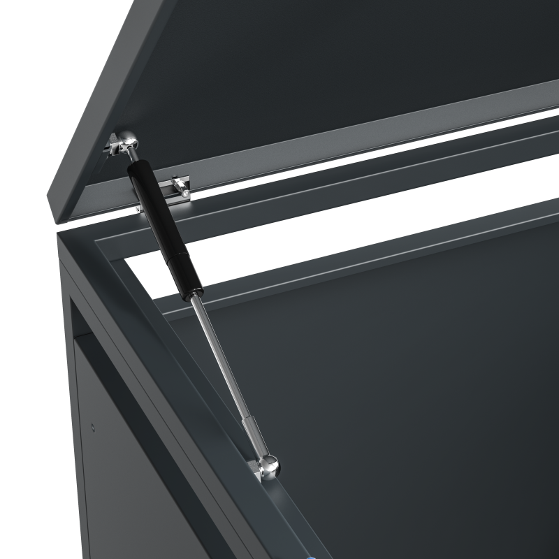 WESTMANN Mülltonnenbox metall Lacina 1x240 l