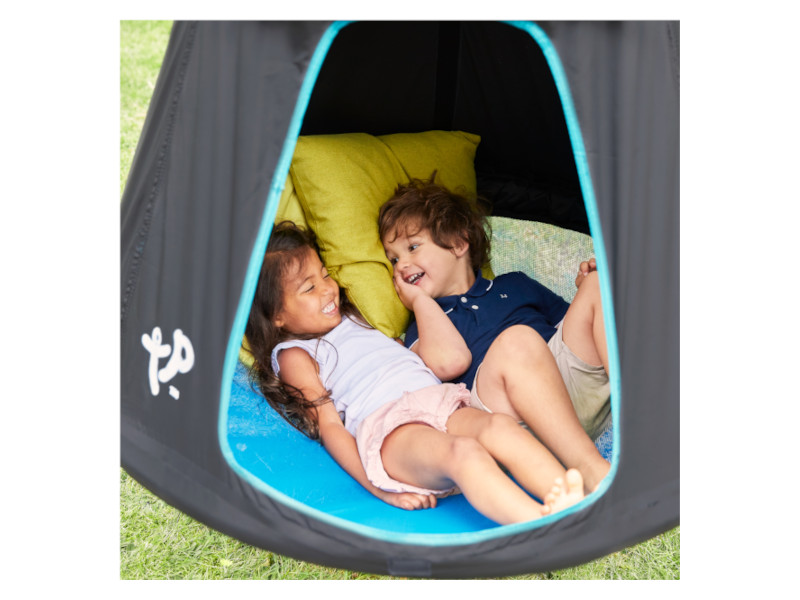 TP TOYS Stahl Klettergerüst UFO mit Hängesessel