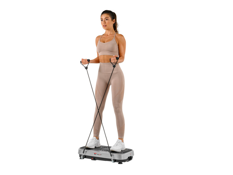 CHRISTOPEIT Vibrationsplatte 3000 silber/schwarz