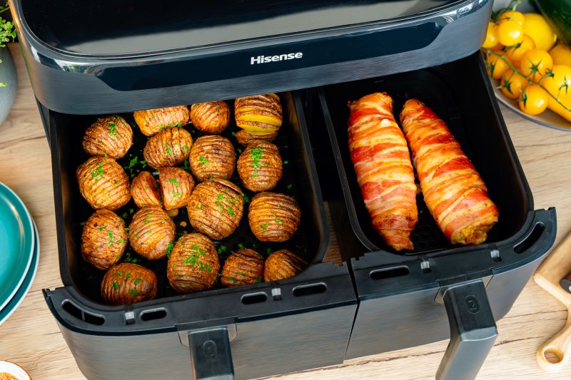 HISENSE AirFryer Solo - Heißluft-Fritteuse (11 Liter) HAF2700DHA