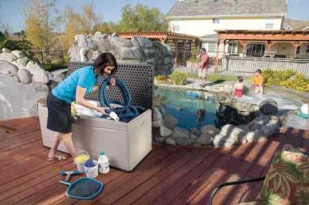 LIFETIME Kissenbox - Gartenbox XXL 495 L aus Kunststoff