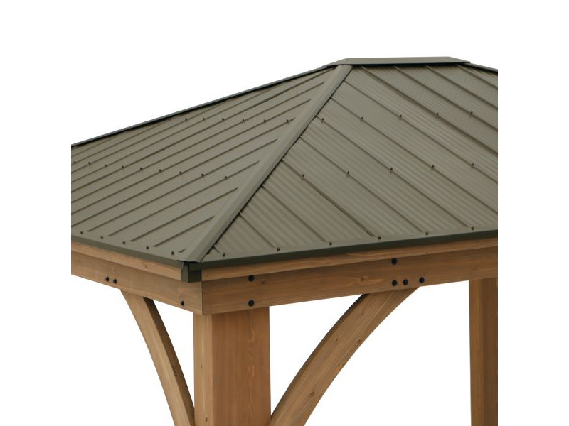 WESTMANN Holzpavillon DEVON 366x427 cm natur "12x14"