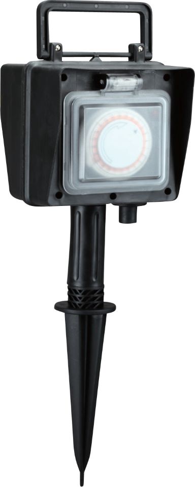 BRENNENSTUHL Gartensteckdose mit Erdspiess