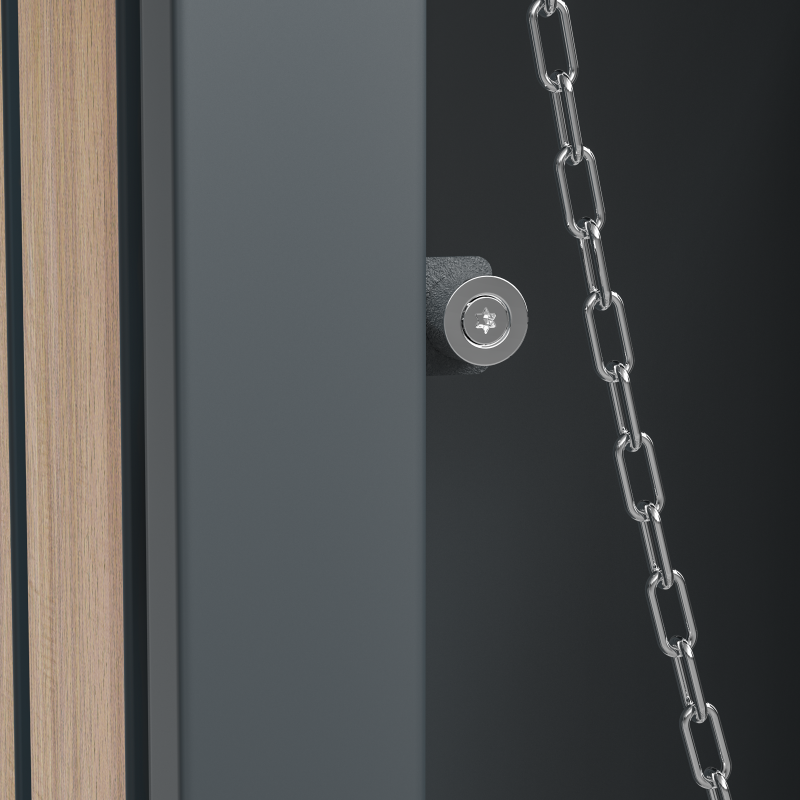 WESTMANN Mülltonnenbox metall Planta 5x240 l