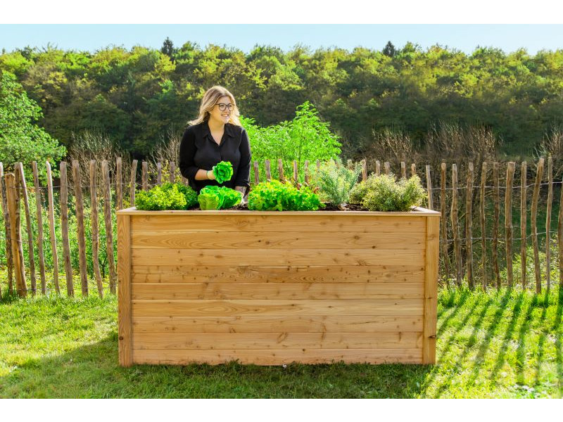 WESTMANN Hochbeet Lärche 170x90x84 cm natur