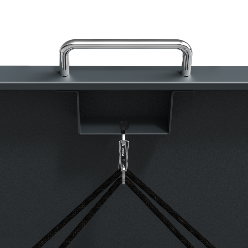 WESTMANN Mülltonnenbox metall Lacina 3x240 l