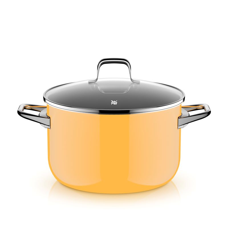 WMF Fusiontec Essential Pro, Topf-Set, 4-teilig, Mango Yellow