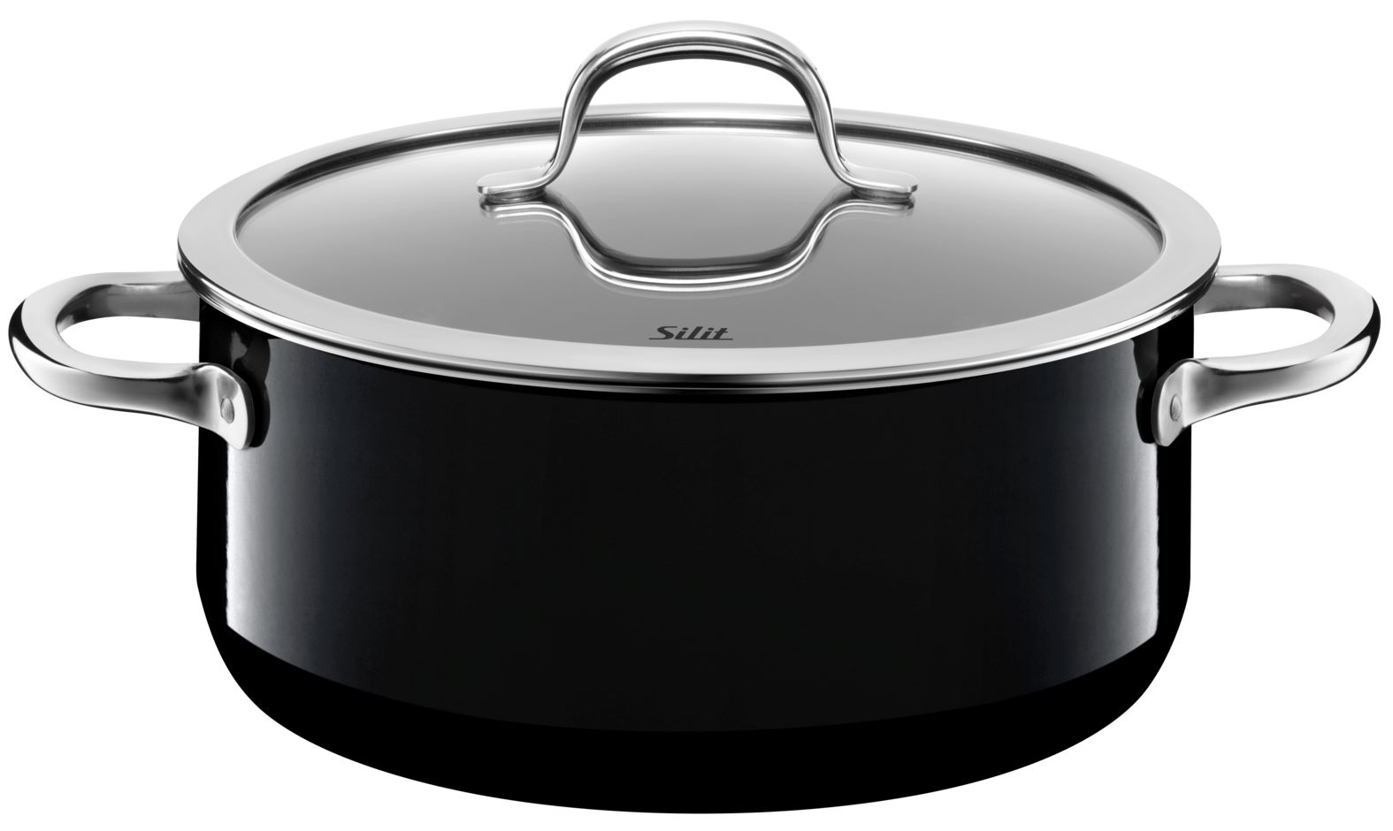 SILIT Silargan Passion Topf-Set, 4-teilig, Black