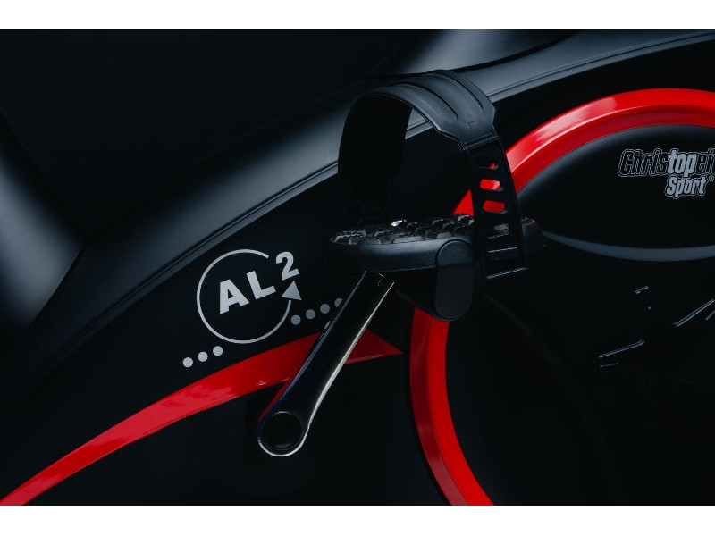 CHRISTOPEIT Heimtrainer Ergometer AL 2 Black Edition