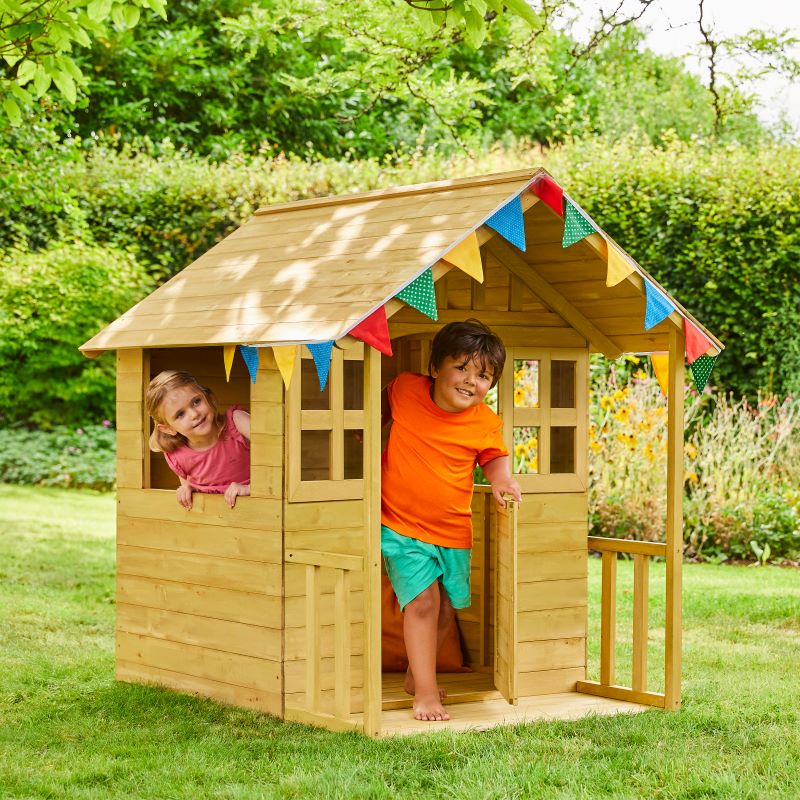 Zwerkules Kinder Spielhaus Holz, Villa