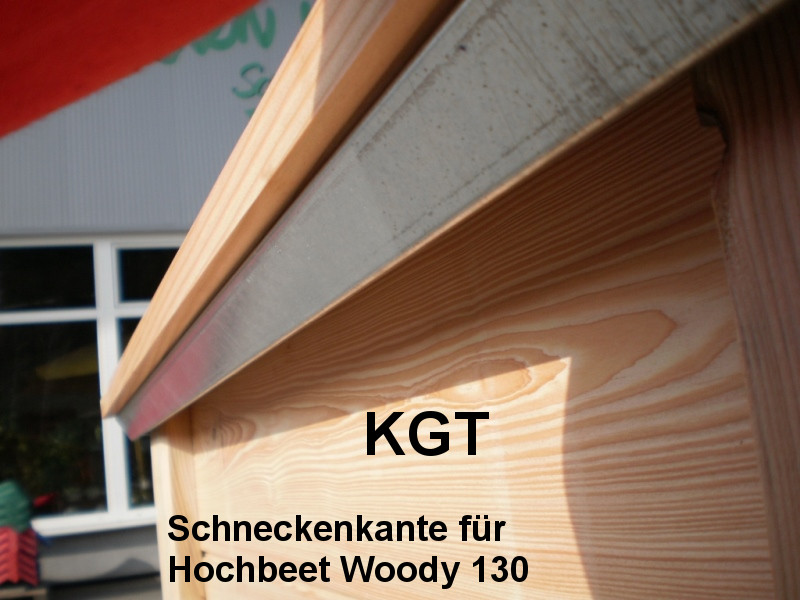 KGT Schneckenkante umlaufend für Hochbeet Woody 130