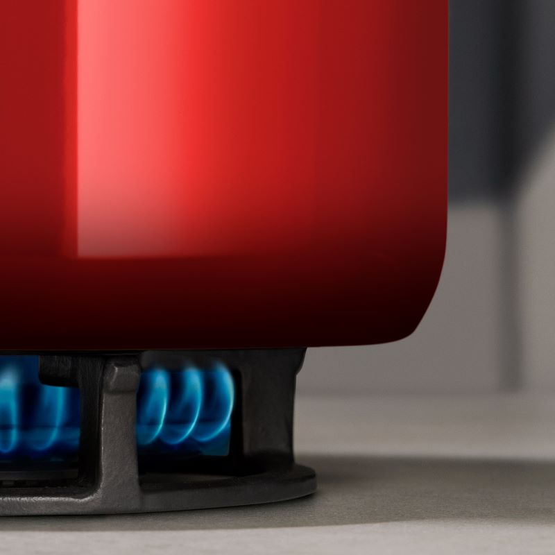 WMF Fusiontec Essential Pro, Topf-Set, 4-teilig, Passion Red