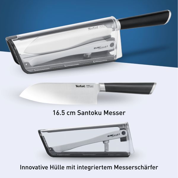 TEFAL Ever Sharp Santokumesser 16,5 cm  - K25790