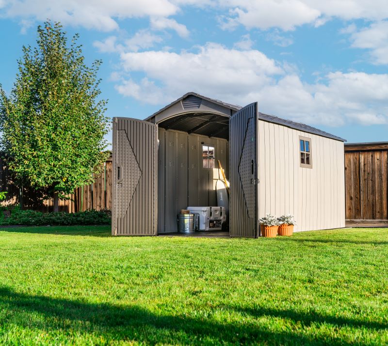 LIFETIME Kunststoff Gerätehaus UTAH,400x200cm