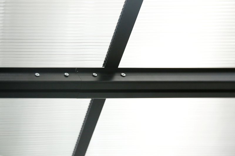 WESTMANN Alu Terassenüberdachung Bruce 617 schwarz