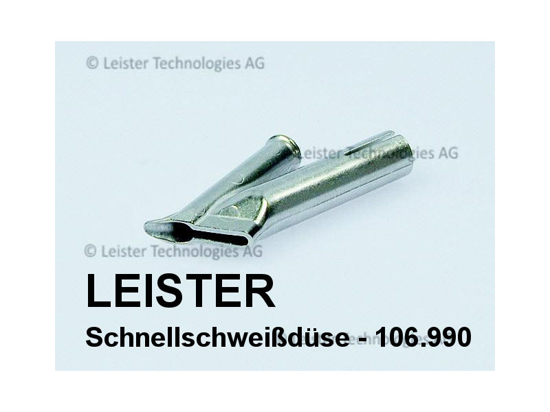 LEISTER 106.990 Schnellschweissdüse aufschiebbar 4mm