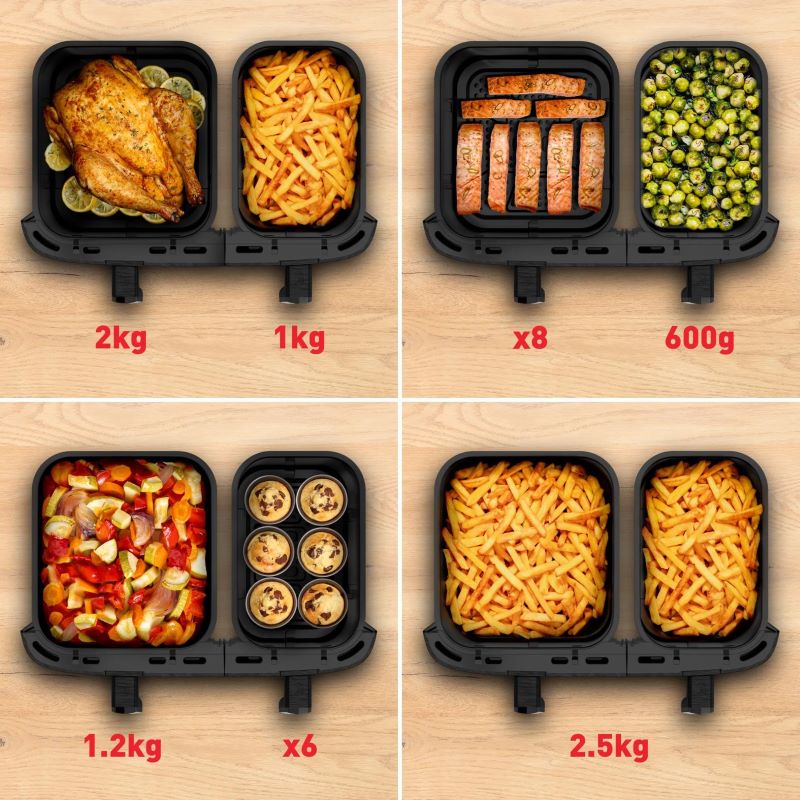 TEFAL Dual Easy Fry Xxl EY9428E0