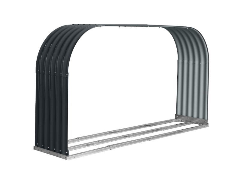 WESTMANN Kaminholzregal 212x46x111 cm anthrazit