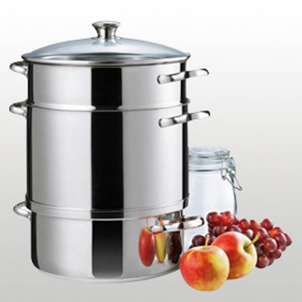 RIESS KELOMAT Dampfentsafter 10 l Ø 27 cm Edelstahl Induktion