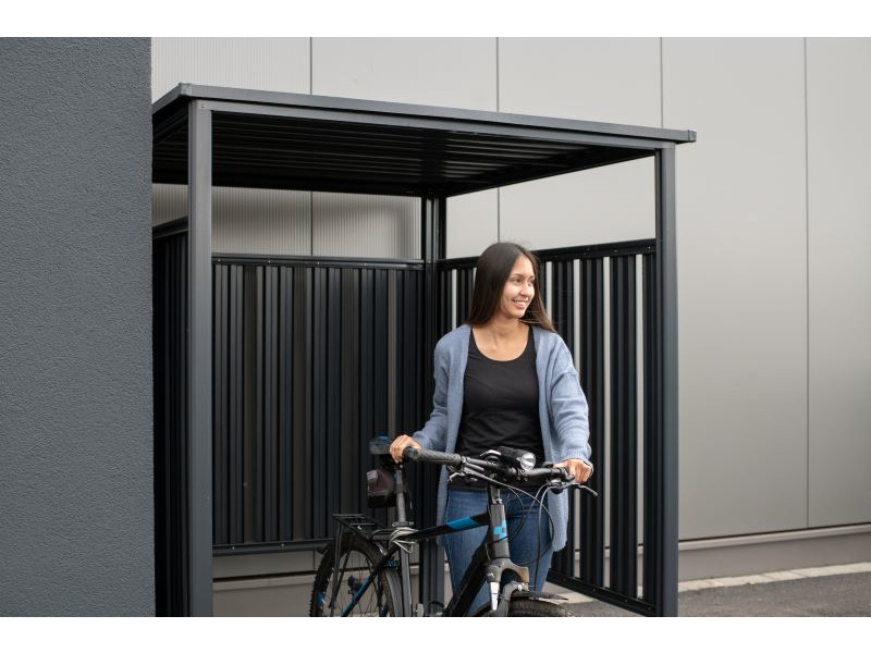 WESTMANN Fahrrad- und Rauchunterstand anthrazit
