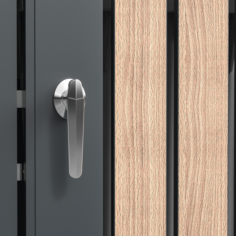 WESTMANN Mülltonnenbox metall Planta 5x240 l