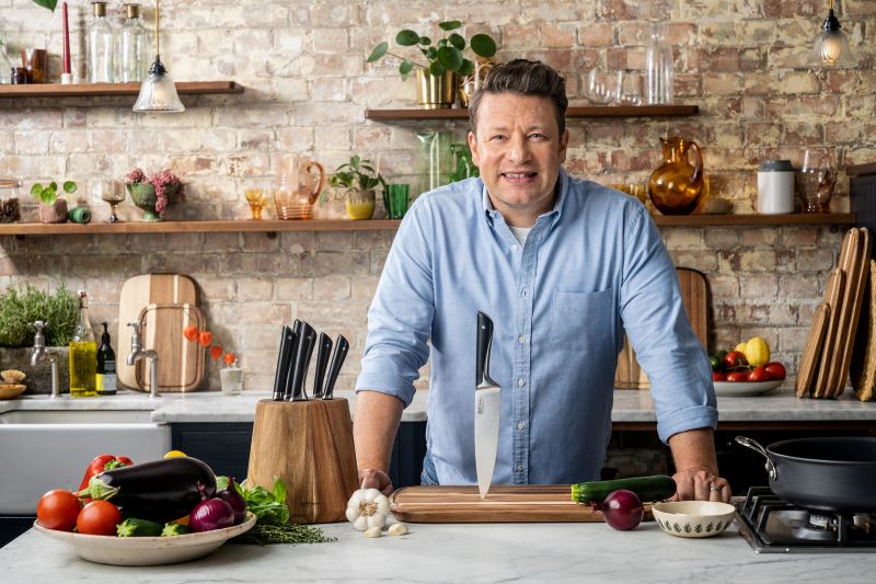 TEFAL Messerblock 7 tlg Jamie Oliver K267S6