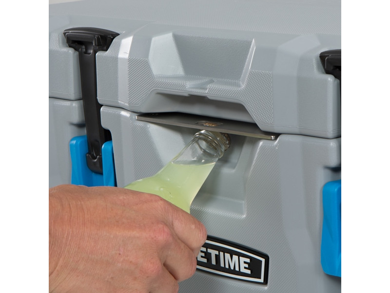 LIFETIME Kühlbox 52 Liter Volumen grau