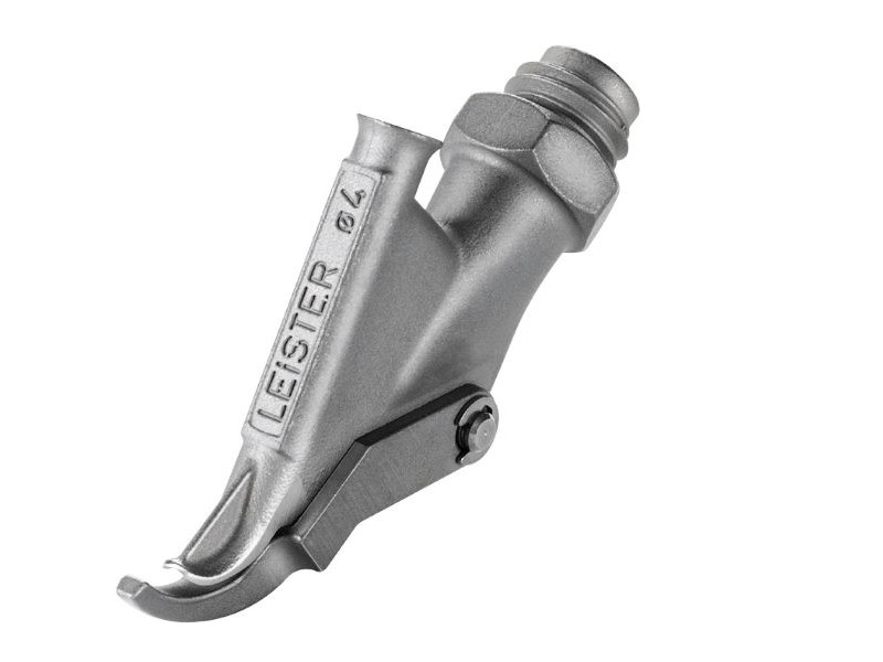 LEISTER 113.399 Ziehdüse rund 4mm mit Heftschnabel schraubbar