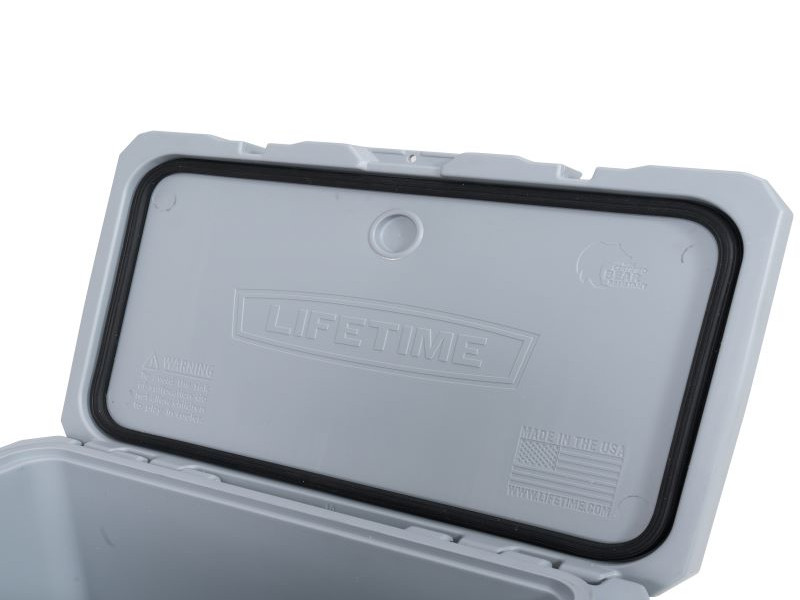 LIFETIME Kühlbox 73 Liter Volumen grau