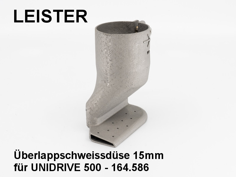 LEISTER Überlappschweissdüse 15mm für UNIDRIVE 500 - 164.586