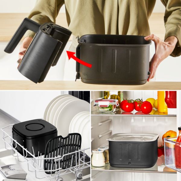 TEFAL Fritteuse Easy Fry SILENCE VISION EY5568