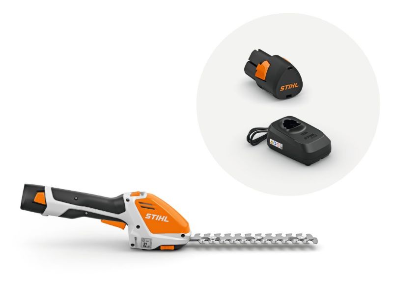 STIHL Akku Gras- & Strauchschere HSA 26 - mit Akku AS2 und Ladegerät AL31