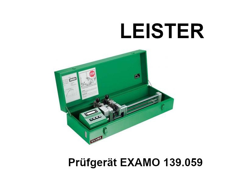 LEISTER Prüfgerät EXAMO 300F USB 139.059