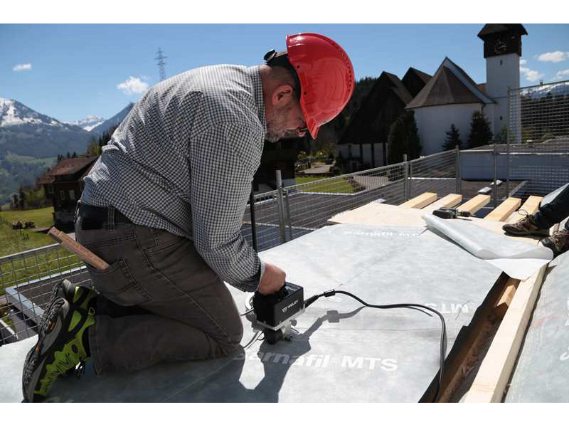 WELDY Miniwelder Roof2 - Heizkeil-Schweißautomat für Unterdachbahnen - 158.291