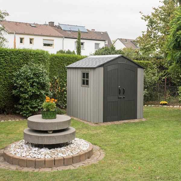 LIFETIME Gerätehaus Gartenhaus STELLA 204x204 cm Kunststoff